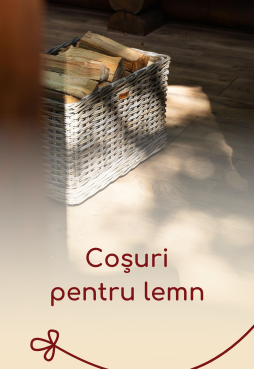 Coșuri pentru lemn